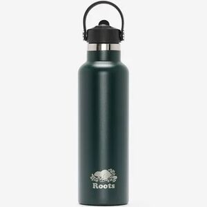 Roots Dark Green Insulated Bottle